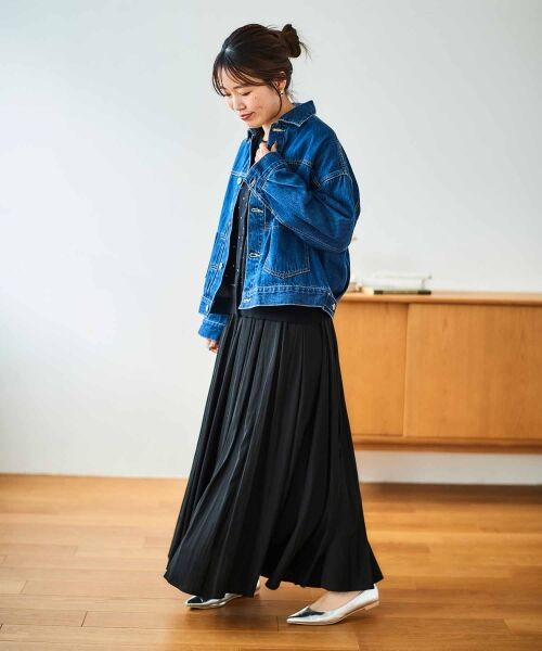 le.coeur blanc / ルクールブラン Gジャン・デニムジャケット | ソフトデニムジャケット | 詳細12