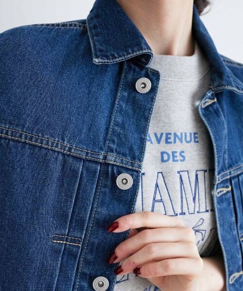 le.coeur blanc / ルクールブラン Gジャン・デニムジャケット | ソフトデニムジャケット | 詳細16