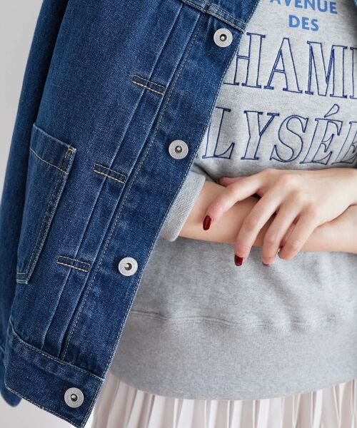 le.coeur blanc / ルクールブラン Gジャン・デニムジャケット | ソフトデニムジャケット | 詳細17