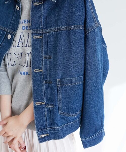le.coeur blanc / ルクールブラン Gジャン・デニムジャケット | ソフトデニムジャケット | 詳細18