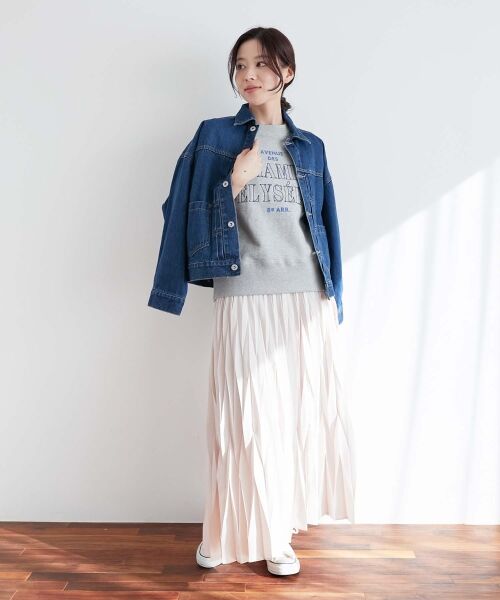 le.coeur blanc / ルクールブラン Gジャン・デニムジャケット | ソフトデニムジャケット | 詳細19