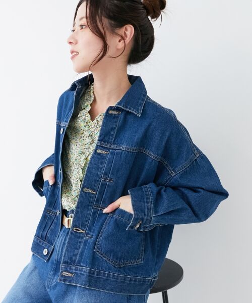 le.coeur blanc / ルクールブラン Gジャン・デニムジャケット | ソフトデニムジャケット | 詳細2