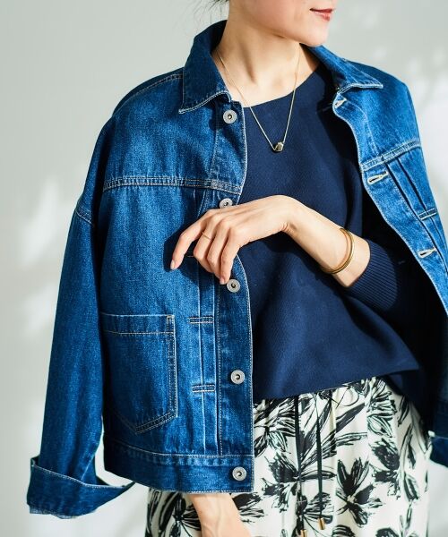 le.coeur blanc / ルクールブラン Gジャン・デニムジャケット | ソフトデニムジャケット | 詳細20