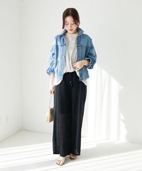 le.coeur blanc / ルクールブラン Gジャン・デニムジャケット | ソフトデニムジャケット | 詳細26