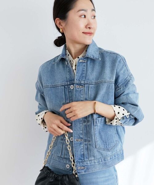 le.coeur blanc / ルクールブラン Gジャン・デニムジャケット | ソフトデニムジャケット | 詳細29