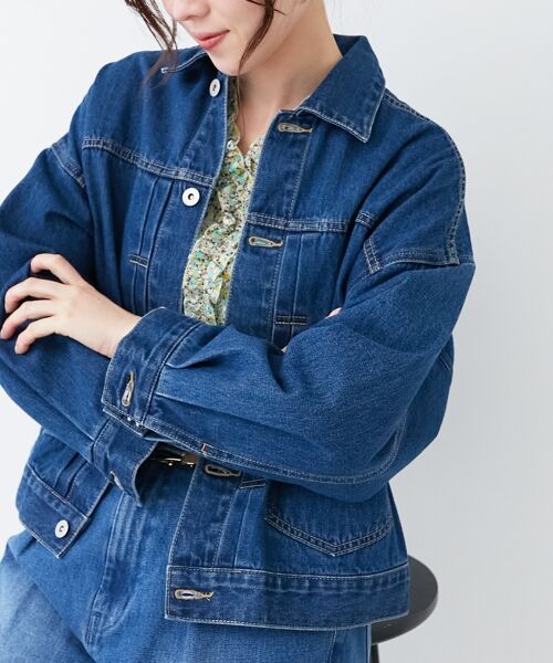 le.coeur blanc / ルクールブラン Gジャン・デニムジャケット | ソフトデニムジャケット | 詳細3