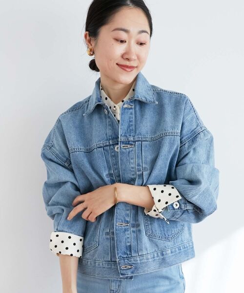 le.coeur blanc / ルクールブラン Gジャン・デニムジャケット | ソフトデニムジャケット | 詳細30