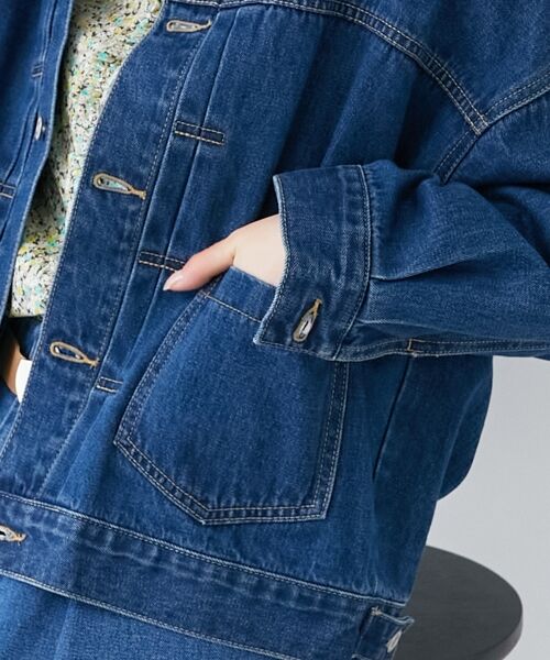 le.coeur blanc / ルクールブラン Gジャン・デニムジャケット | ソフトデニムジャケット | 詳細4