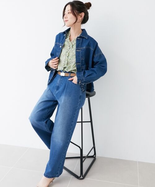 le.coeur blanc / ルクールブラン Gジャン・デニムジャケット | ソフトデニムジャケット | 詳細5