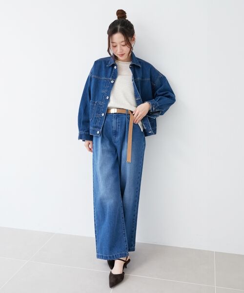 le.coeur blanc / ルクールブラン Gジャン・デニムジャケット | ソフトデニムジャケット | 詳細7