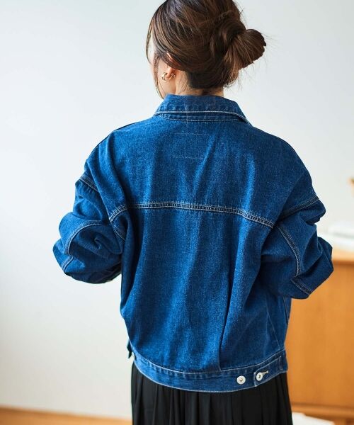 le.coeur blanc / ルクールブラン Gジャン・デニムジャケット | ソフトデニムジャケット | 詳細9