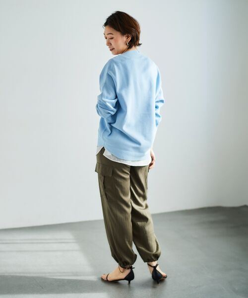 le.coeur blanc / ルクールブラン カーゴパンツ | 《手洗い可能》テンセルカーゴパンツ | 詳細12