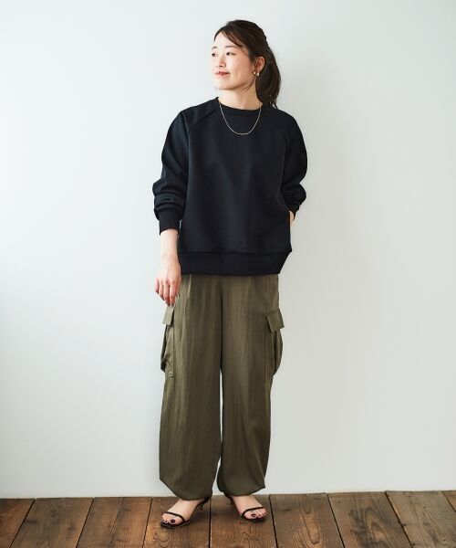 le.coeur blanc / ルクールブラン カーゴパンツ | 《手洗い可能》テンセルカーゴパンツ | 詳細18