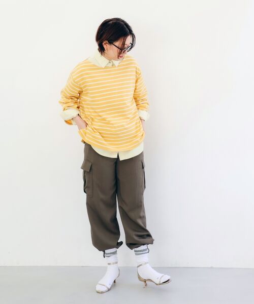 le.coeur blanc / ルクールブラン カーゴパンツ | 《手洗い可能》テンセルカーゴパンツ | 詳細22