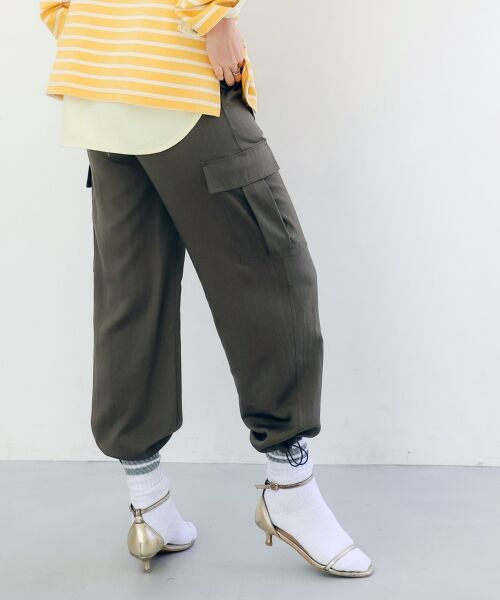 le.coeur blanc / ルクールブラン カーゴパンツ | 《手洗い可能》テンセルカーゴパンツ | 詳細24