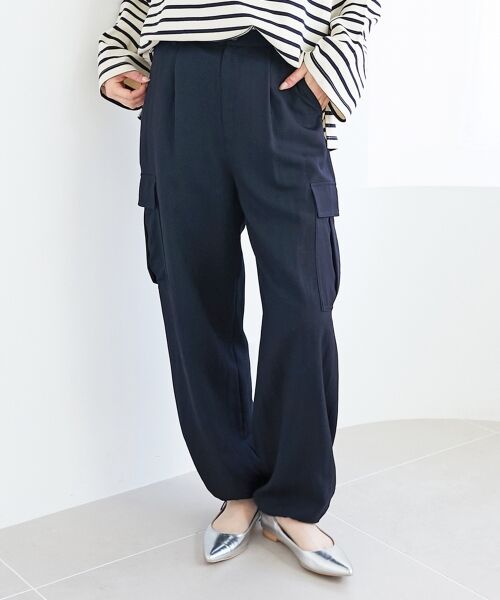 【CELINE】ストレートコットンカーゴパンツ/関税・送料込 セール】ラインデザイン カーゴパンツ（カーゴパンツ）｜SHEPP