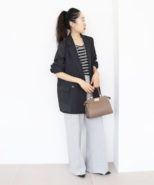 le.coeur blanc / ルクールブラン テーラードジャケット | リネンライクテーラードジャケット | 詳細7