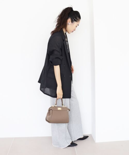 le.coeur blanc / ルクールブラン テーラードジャケット | リネンライクテーラードジャケット | 詳細8