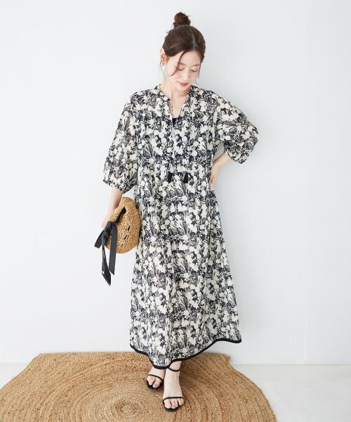 le.coeur blanc / ルクールブラン かごバック | グログランテープ柄編みペーパーバッグ | 詳細22