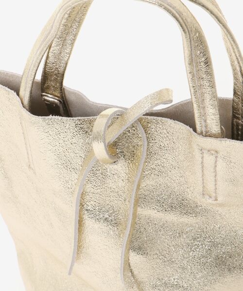 le.coeur blanc / ルクールブラン トートバッグ | MILLELA FIRENZE メタリックミニトートバッグ | 詳細20