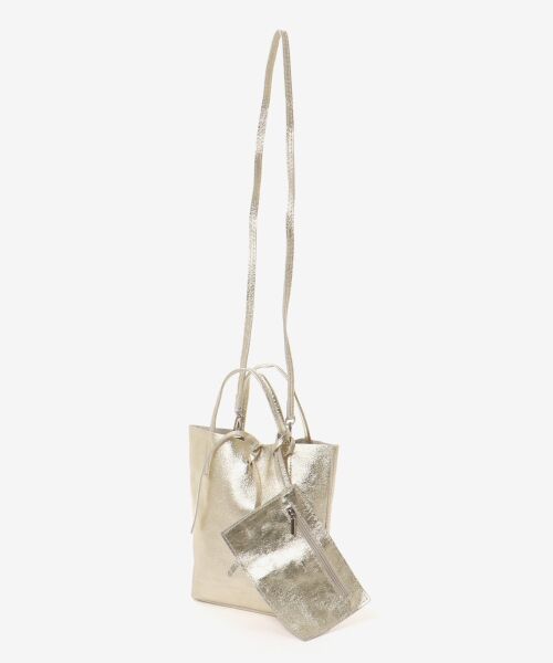 le.coeur blanc / ルクールブラン トートバッグ | MILLELA FIRENZE メタリックミニトートバッグ | 詳細22