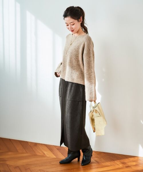 le.coeur blanc / ルクールブラン トートバッグ | MILLELA FIRENZE メタリックミニトートバッグ | 詳細5