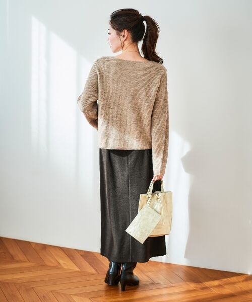 MILLELA FIRENZE トップハンドルバッグ　スクエア　ルクールブラン MILLELA FIRENZE トップハンドルバッグ スクエア ルクールブラン