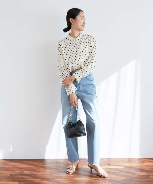 le.coeur blanc / ルクールブラン ショルダーバッグ | AULENTTIギャザー2WAYショルダー | 詳細13