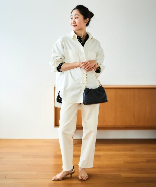 le.coeur blanc / ルクールブラン ショルダーバッグ | AULENTTIギャザー2WAYショルダー | 詳細19