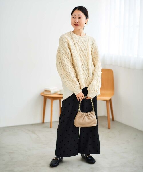 le.coeur blanc / ルクールブラン ショルダーバッグ | AULENTTIギャザー2WAYショルダー | 詳細27