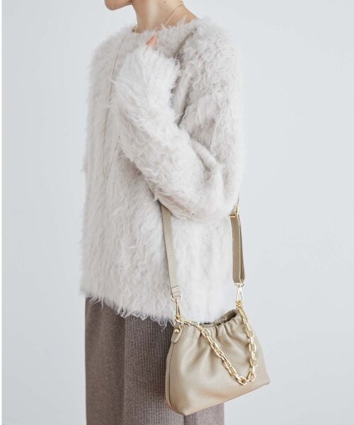 le.coeur blanc / ルクールブラン ショルダーバッグ | AULENTTIギャザー2WAYショルダー | 詳細28