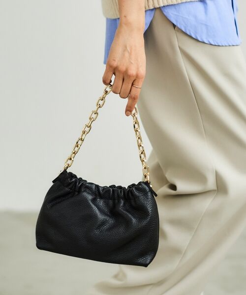 le.coeur blanc / ルクールブラン ショルダーバッグ | AULENTTIギャザー2WAYショルダー | 詳細3