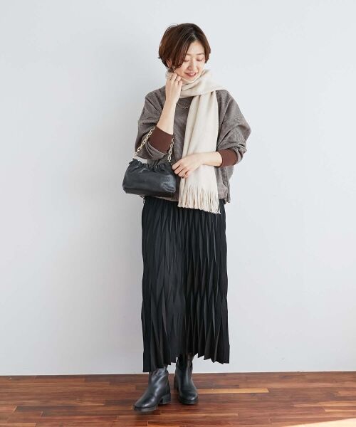 le.coeur blanc / ルクールブラン ショルダーバッグ | AULENTTIギャザー2WAYショルダー | 詳細9