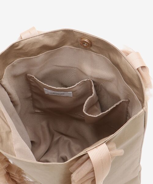 le.coeur blanc / ルクールブラン トートバッグ | チュールハンドルトート | 詳細12