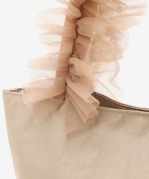 le.coeur blanc / ルクールブラン トートバッグ | チュールハンドルトート | 詳細13