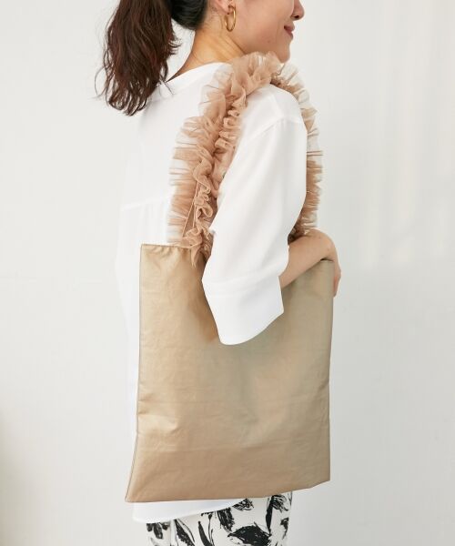 le.coeur blanc / ルクールブラン トートバッグ | チュールハンドルトート | 詳細2