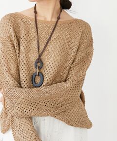 le.coeur blanc / ルクールブラン ニット・セーター | TORRAZZO DONNAスパンコールニット