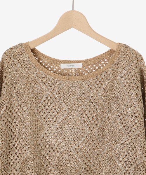 le.coeur blanc / ルクールブラン ニット・セーター | TORRAZZO DONNAスパンコールニット | 詳細24