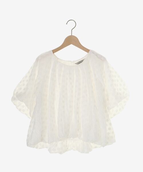 le.coeur blanc / ルクールブラン シャツ・ブラウス | 《手洗い可能》TORRAZZO DONNA ドットバルーンブラウス | 詳細14