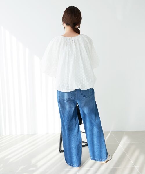 le.coeur blanc / ルクールブラン シャツ・ブラウス | 《手洗い可能》TORRAZZO DONNA ドットバルーンブラウス | 詳細27