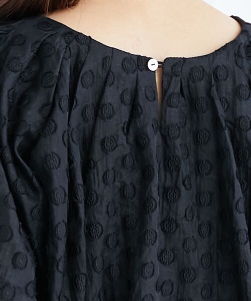 le.coeur blanc / ルクールブラン シャツ・ブラウス | 《手洗い可能》TORRAZZO DONNA ドットバルーンブラウス | 詳細7