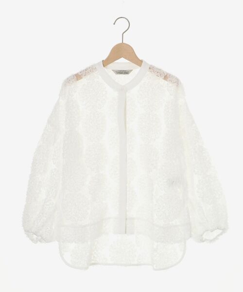 le.coeur blanc / ルクールブラン シャツ・ブラウス | TORRAZZO DONNAエンブロイダリーレースブラウス | 詳細1