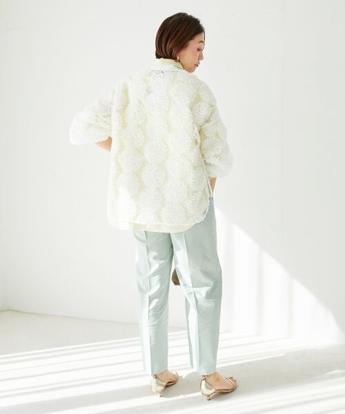 le.coeur blanc / ルクールブラン シャツ・ブラウス | TORRAZZO DONNAエンブロイダリーレースブラウス | 詳細10