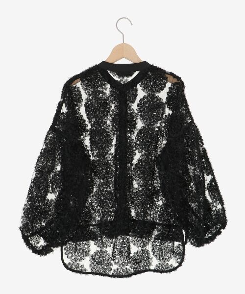 le.coeur blanc / ルクールブラン シャツ・ブラウス | TORRAZZO DONNAエンブロイダリーレースブラウス | 詳細17