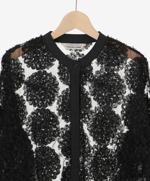 le.coeur blanc / ルクールブラン シャツ・ブラウス | TORRAZZO DONNAエンブロイダリーレースブラウス | 詳細18