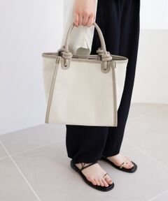 le.coeur blanc / ルクールブラン トートバッグ | ノットハンドルエルガリートート