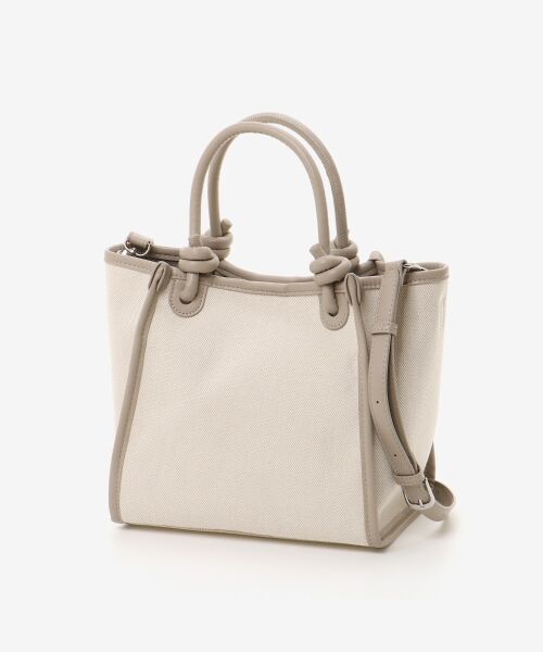 le.coeur blanc / ルクールブラン トートバッグ | ノットハンドルエルガリートート | 詳細1