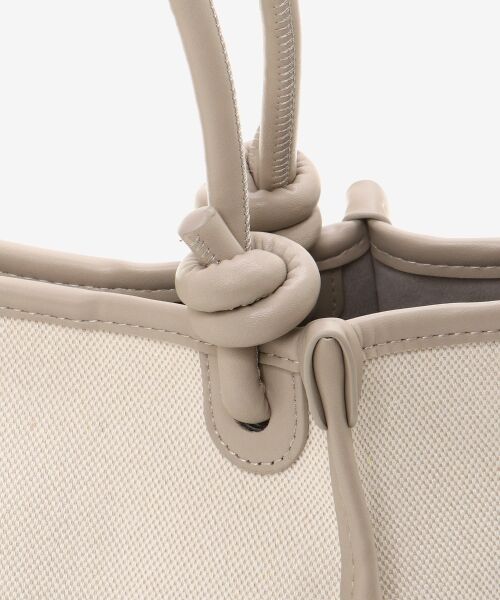le.coeur blanc / ルクールブラン トートバッグ | ノットハンドルエルガリートート | 詳細20