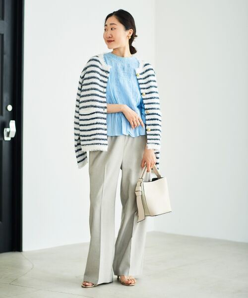 le.coeur blanc / ルクールブラン シャツ・ブラウス | 《手洗い可能》Fanakaリバーレースブラウス | 詳細18