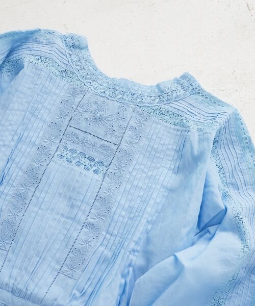 le.coeur blanc / ルクールブラン シャツ・ブラウス | 《手洗い可能》Fanakaリバーレースブラウス | 詳細20